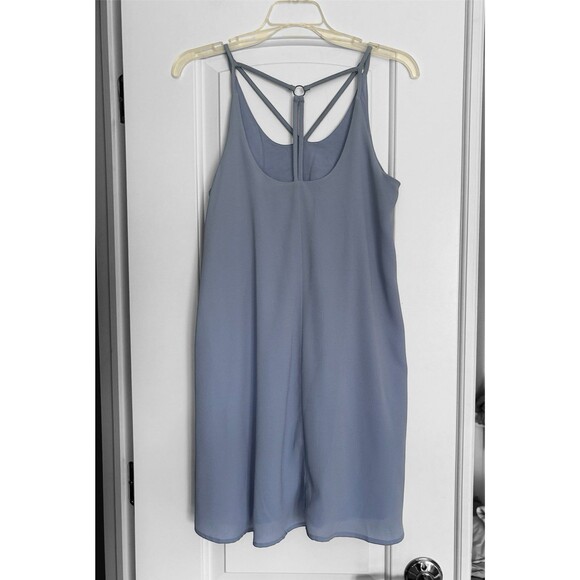 Blue Pair Women’s Light Blue Strappy Lined‎ Summer Sleeveless Dress Size XS - Picture 3 of 8